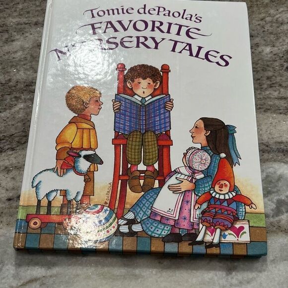 Tomie DePaolas Favorite Nursery Tales, Vintage Hardcover Book Story Compilation - Picture 2 of 10